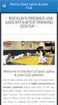 Mobile Screenshot of norcalsportjujitsu.com